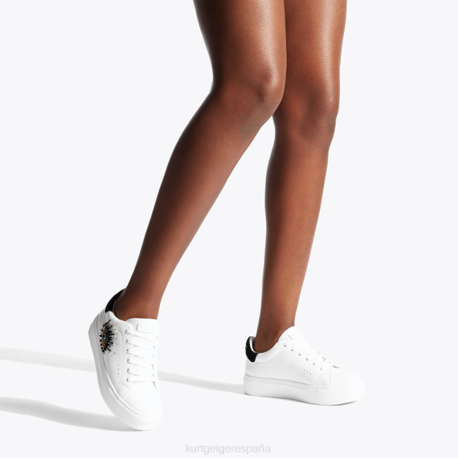 Kurt Geiger mujer ojo de laney de londres 2LPR302 | calzados blanco